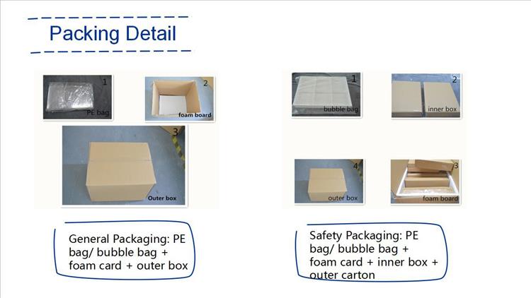 Desktop black acrylic knife display stand  packing details.jpg