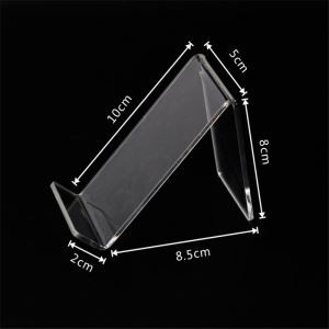 Mode Design Slantwall Akryl Sko Display Stativ