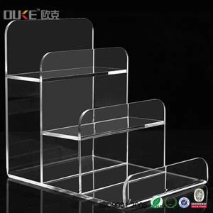Nya Ankomst Svart Akryl Plast Display Rissar Visa Cubes