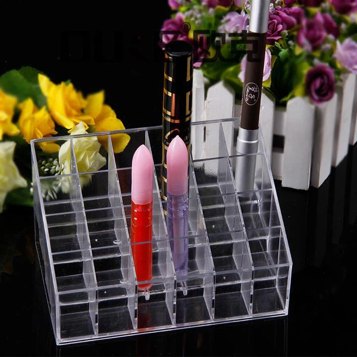 Manufacturer Sale Cheap Clear Lipstick Organizers Acrylic Lipstick Holders