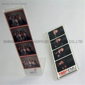 Heta försäljning på Amazon Bulk Strip akryl 2 X 6 Photo Booth ramar partihandel