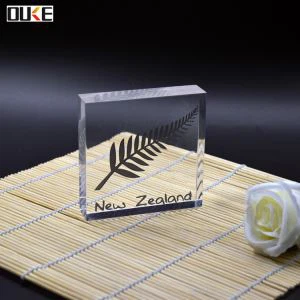 Custom Clear Blank Acrylic Display Blocks