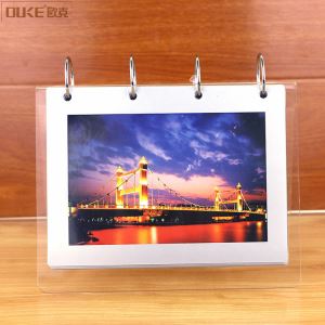 Anpassad Tabletop Promotional Acrylic Calendar