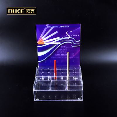 Acrylic E-cig Display Stand Custom E-liquid Display Stand