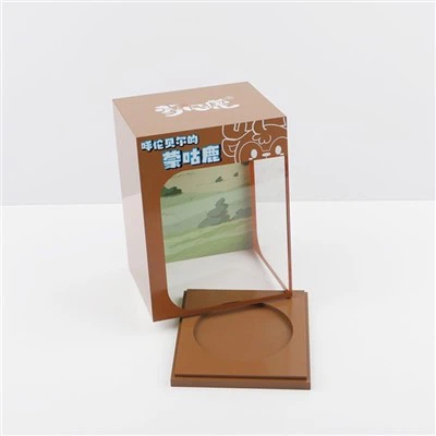 UV-tryck akryl Display Stand Showcase